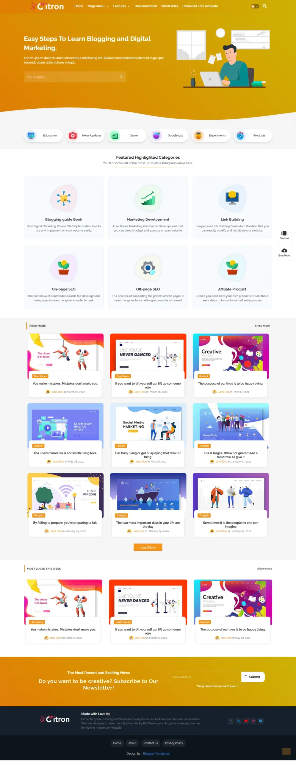 Citron-Default-version-blogger-template-free-download