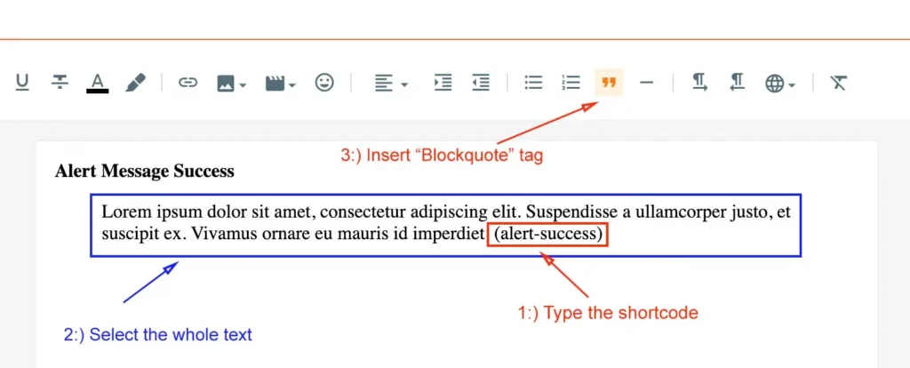 ShortCodes - Piki Templates 15 Piki Templates Alert Message