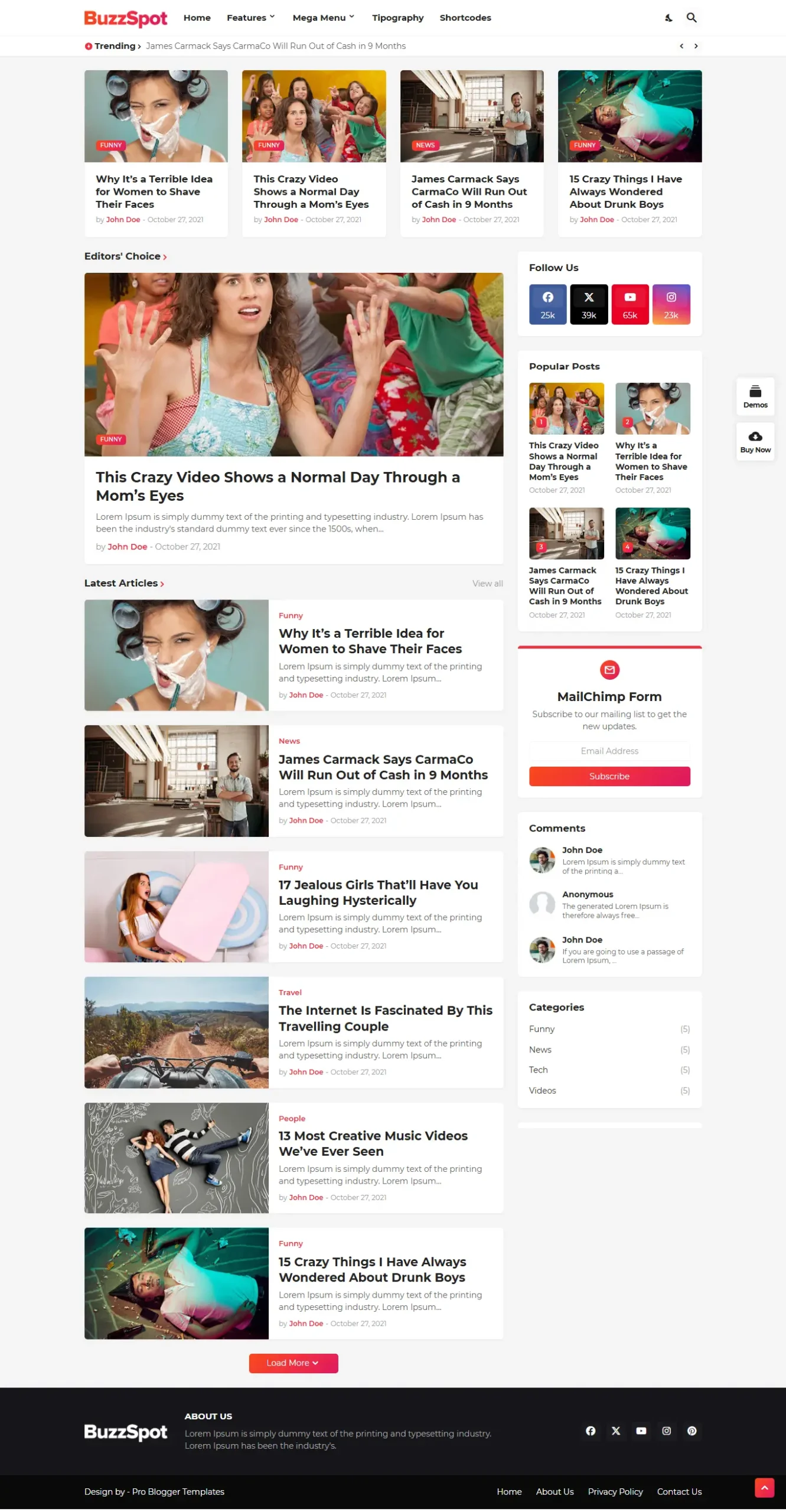 BuzzSpot-Premium-Blogger-Template-Default