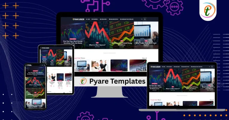 FinKuber Blogger Template – Sleek, Fast & Finance Ready with Dark Mode