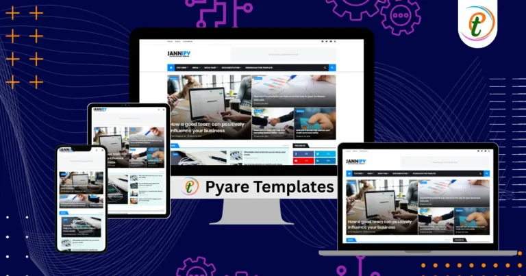 Jannify Blogger Template – Sleek, Fast & Dark Mode Magazine Style