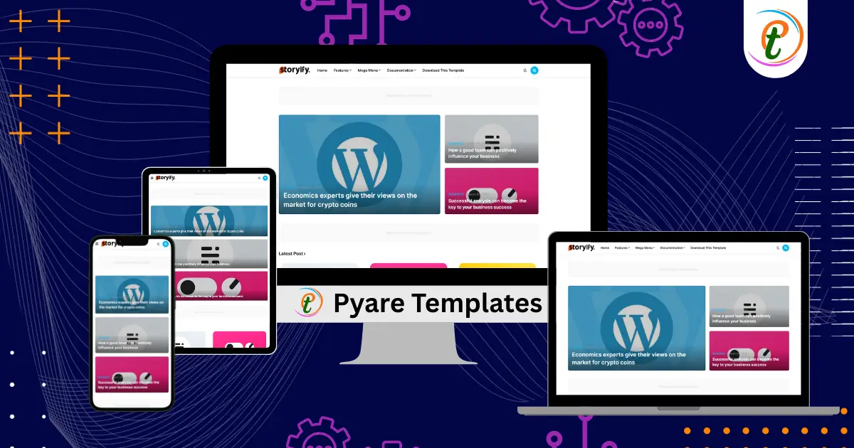 Storyify Blogger template responsive clean layout