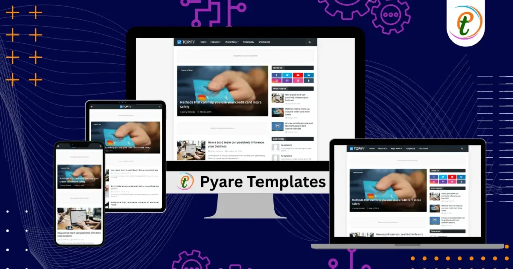 Topify Blogger Template with responsive layout and fast-loading performance