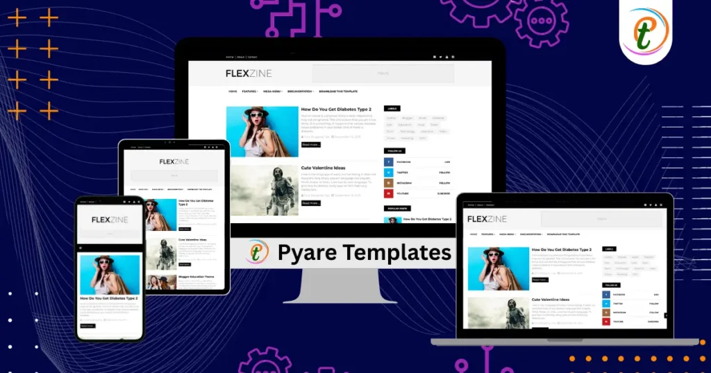 Flexzine Blogger Template