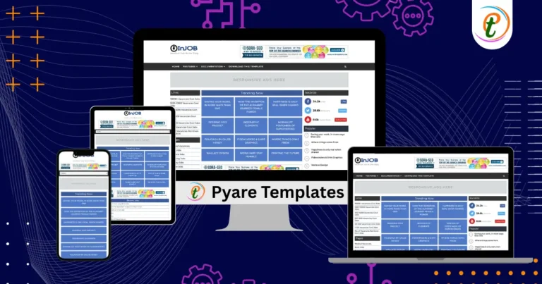 InJob Clean Job Portal Blogger Template