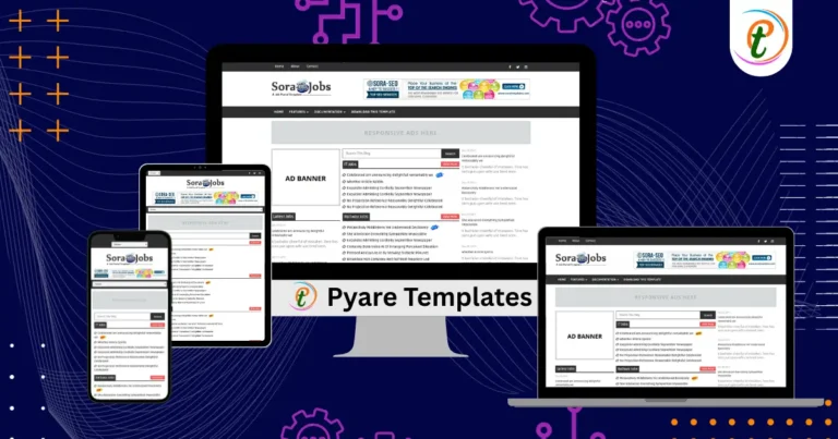 Sora Jobs Blogger Template Responsive Job Portal Theme