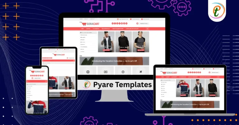 SoraCart Blogger Template Responsive eCommerce Store Theme